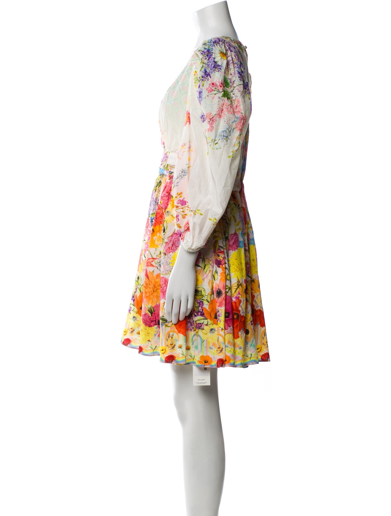 Camilla Floral Print Mini Dress