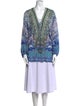 Camilla Silk Paisley Print Tunic