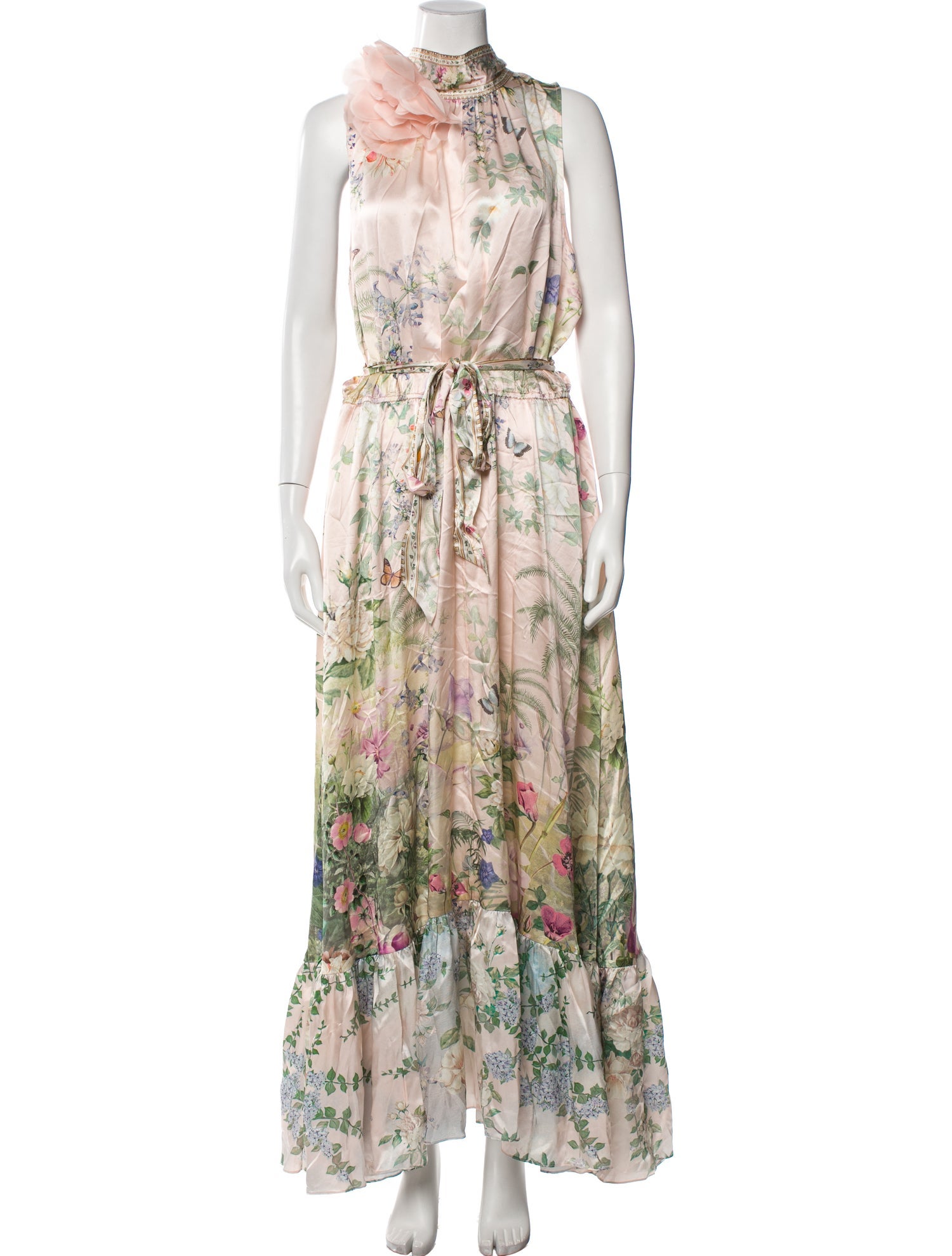 Camilla Silk Long Dress
