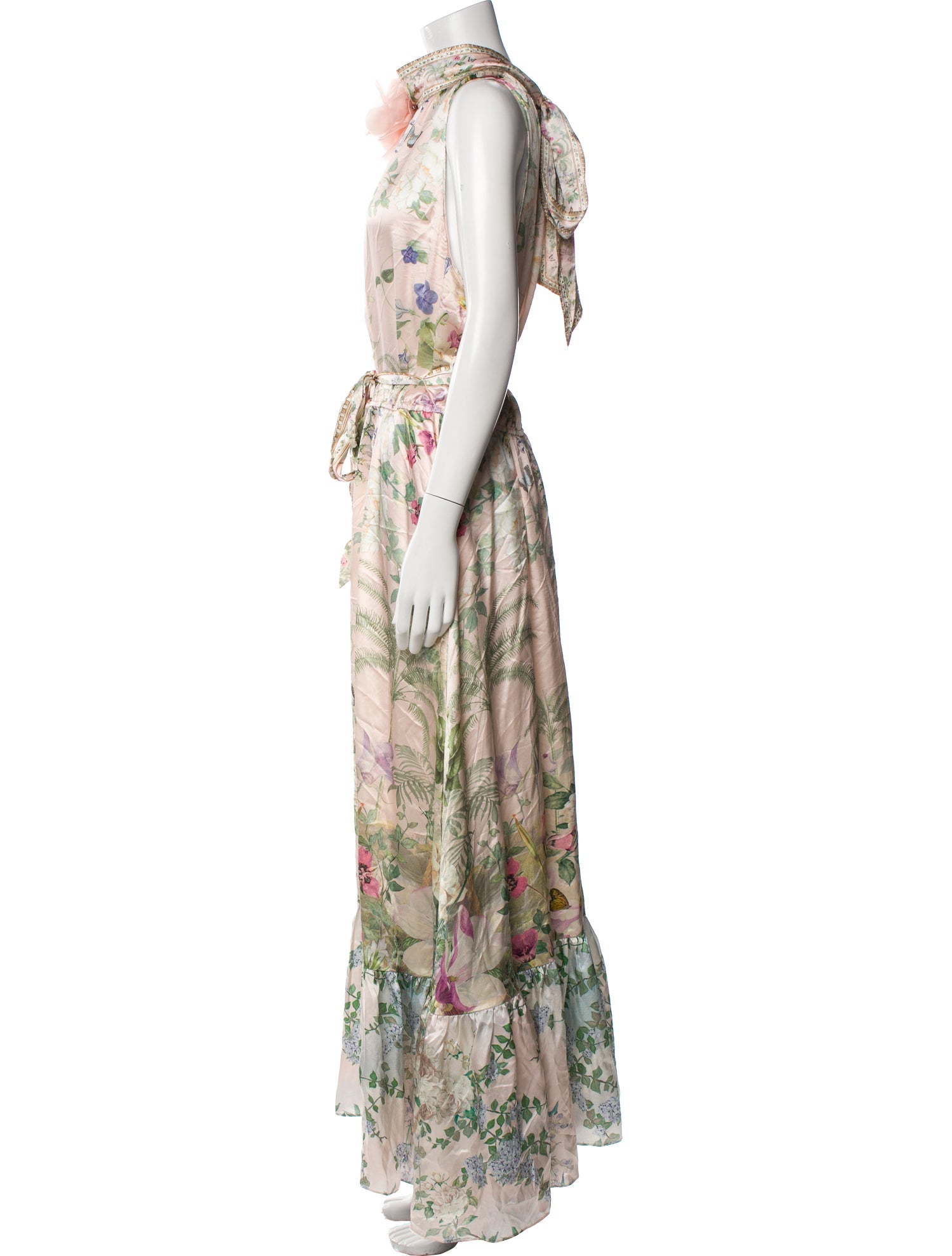 Camilla Silk Long Dress