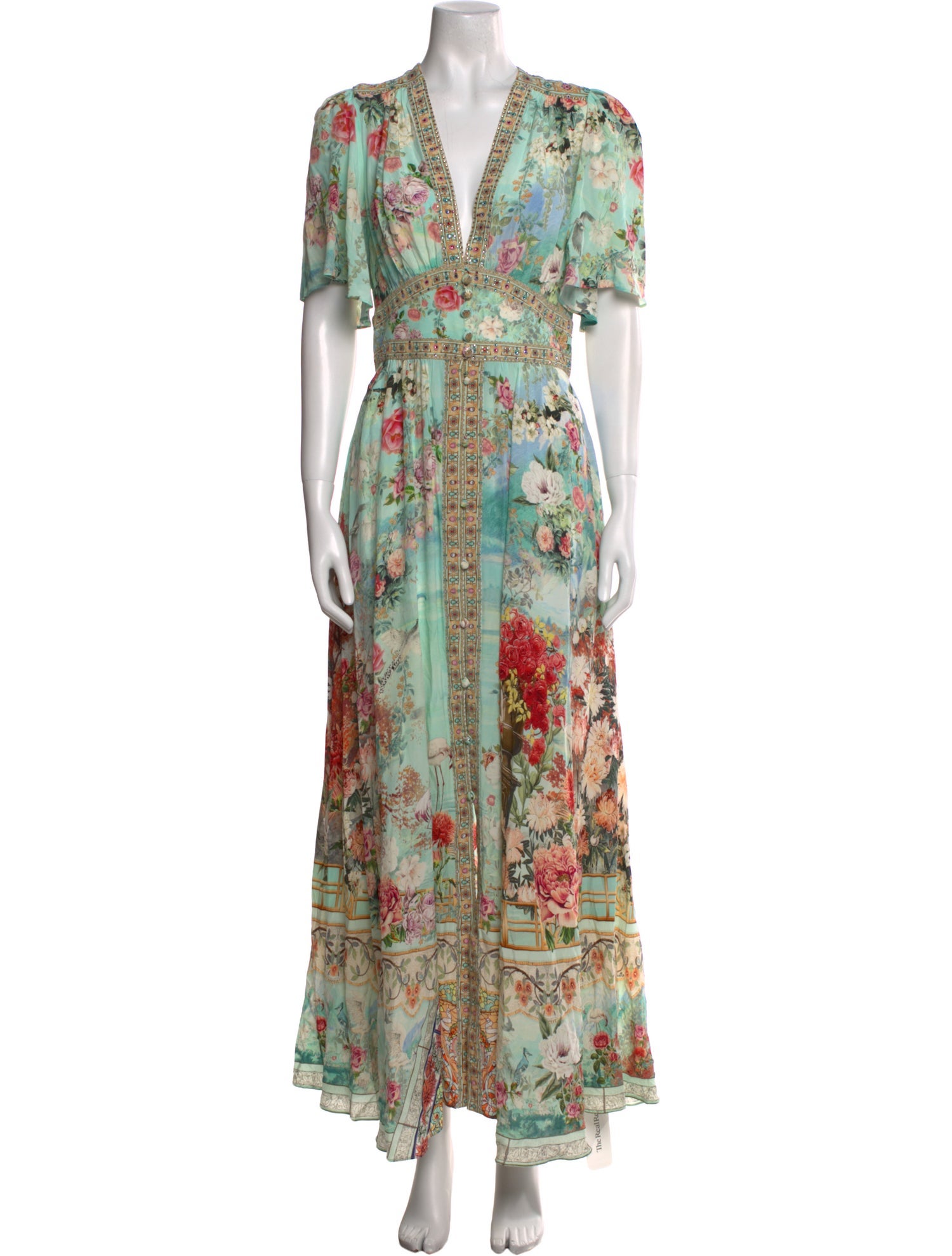 Camilla Silk Long Dress