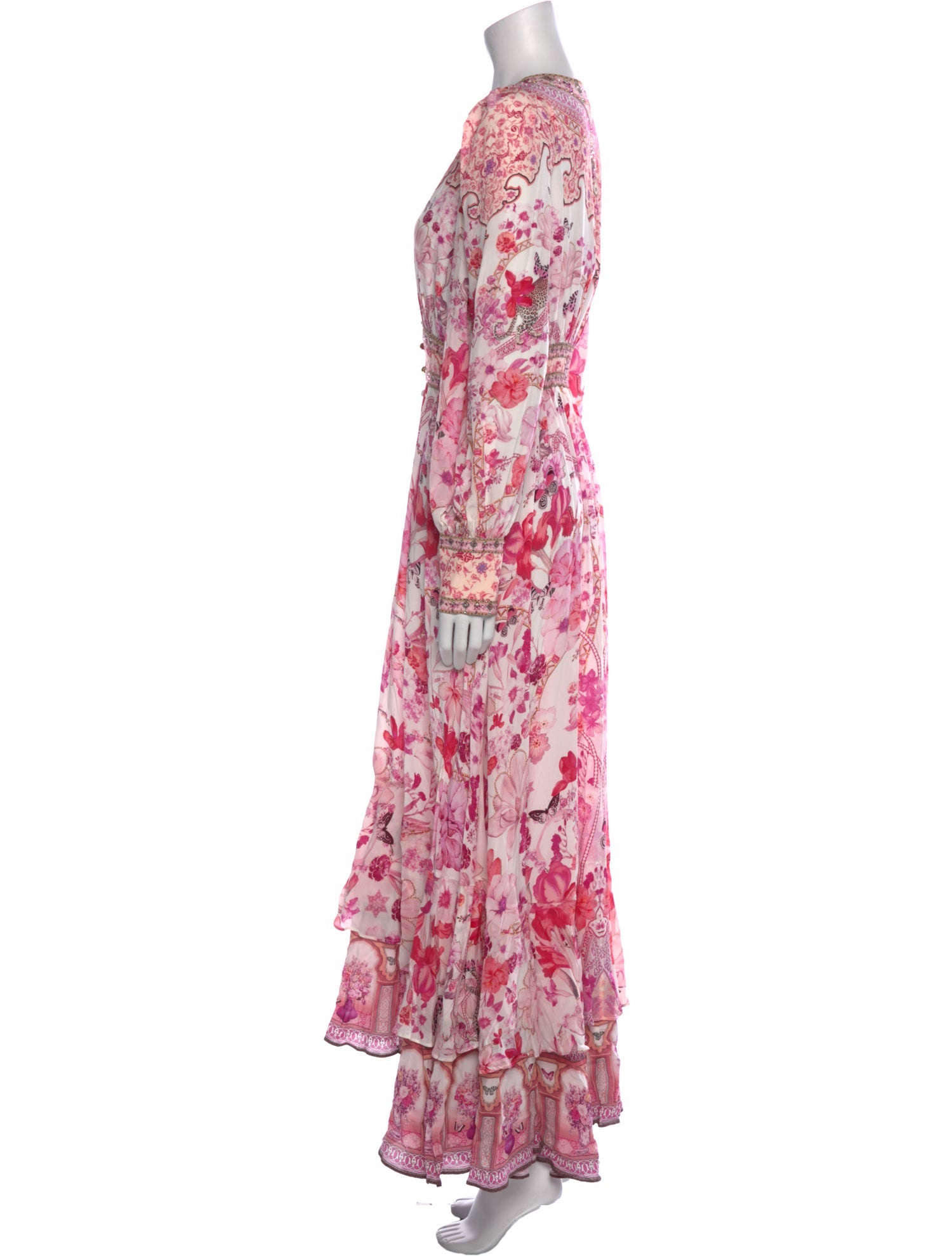 Camilla Silk Long Dress