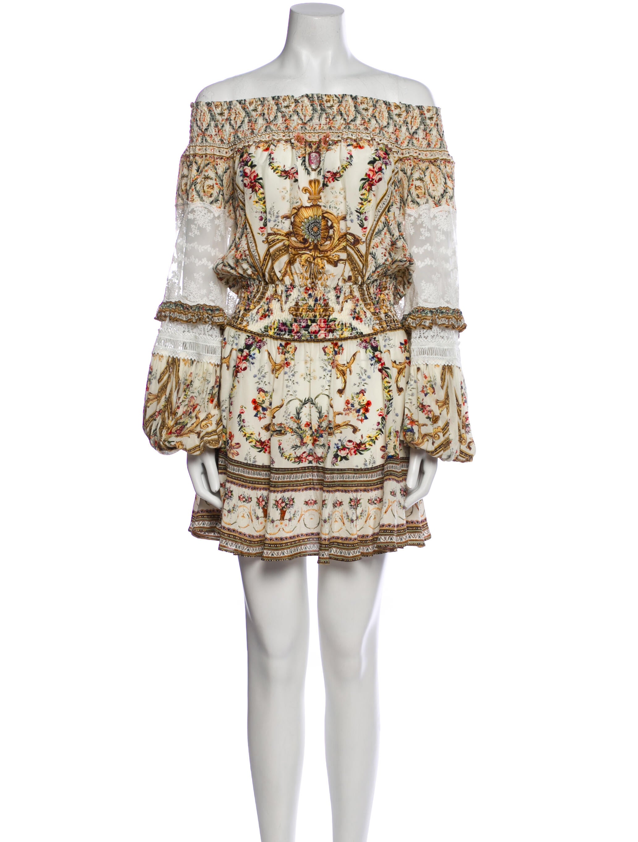 Camilla Silk Mini Dress