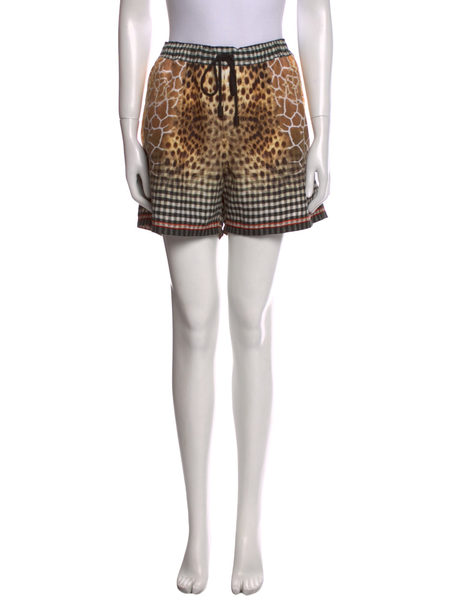 Camilla Animal Print Mini Shorts