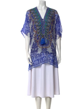 Camilla Silk Printed Tunic