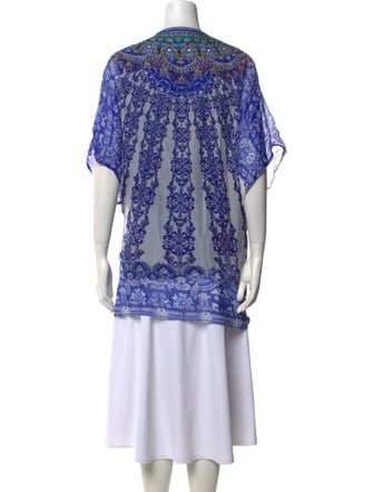 Camilla Silk Printed Tunic