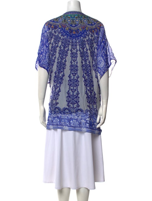 Camilla Silk Printed Tunic