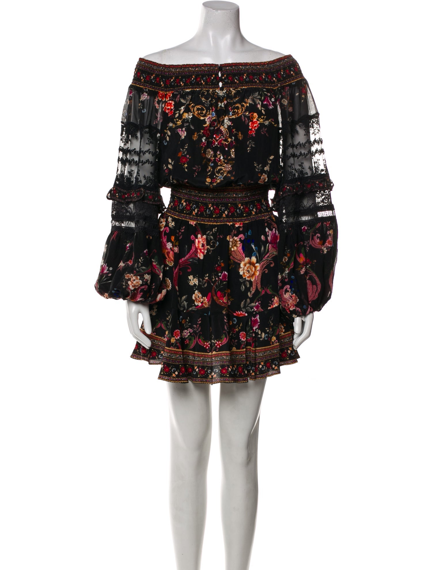 Camilla Silk Mini Dress