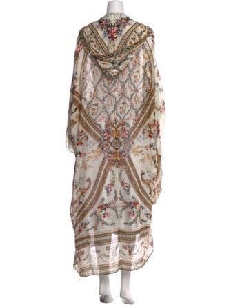 Camilla Silk Paisley Print Tunic