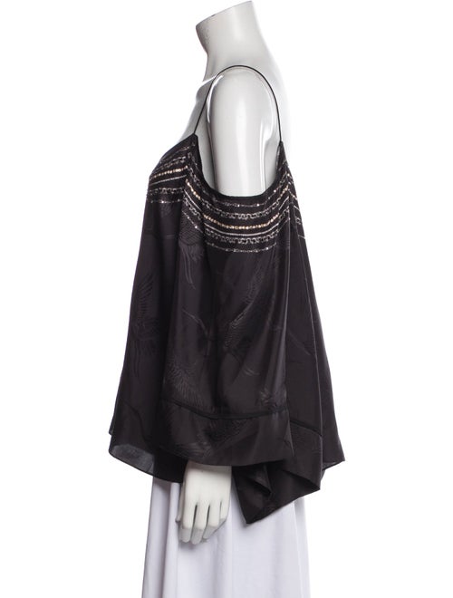 Camilla Silk V-Neck Blouse