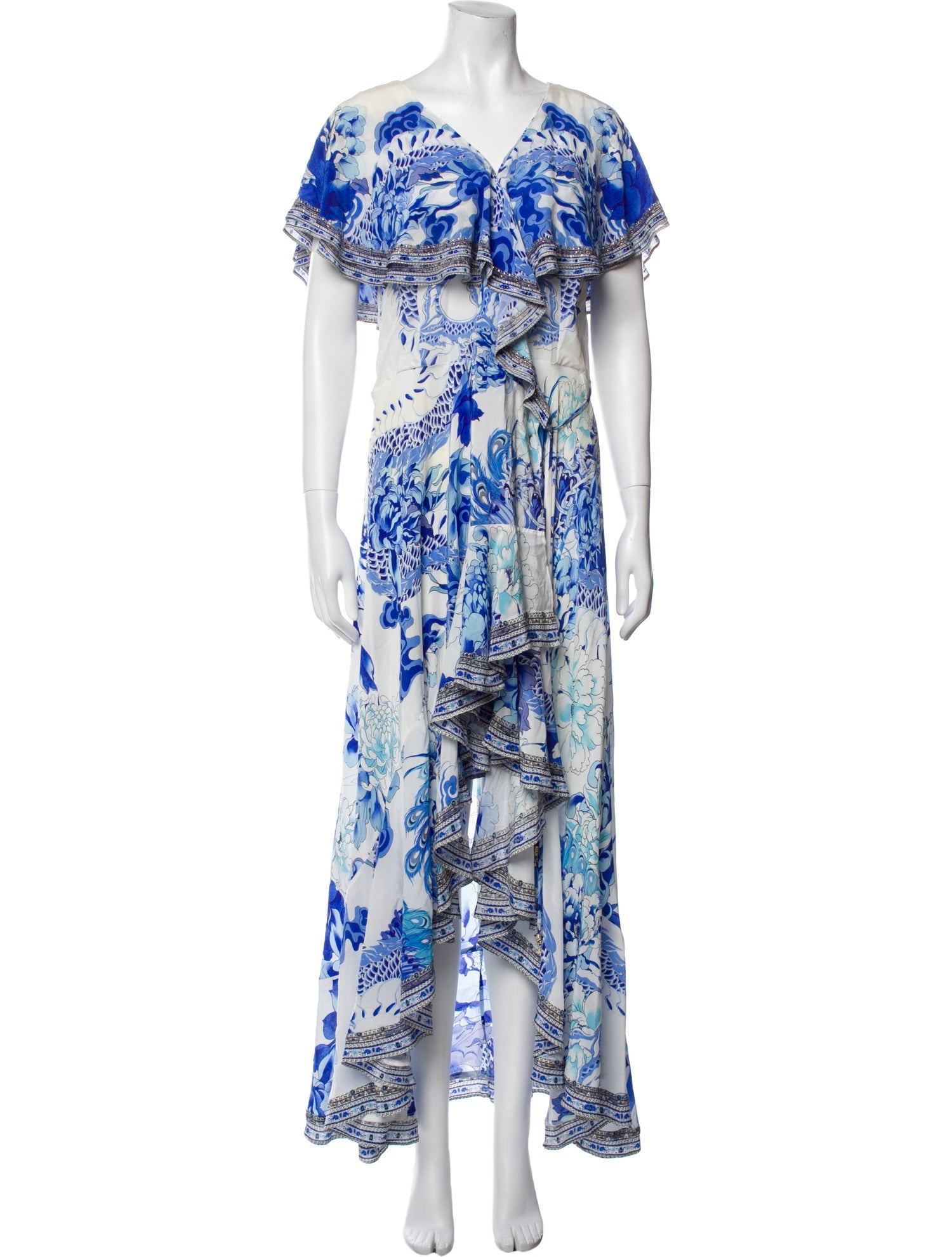 Camilla Silk Long Dress