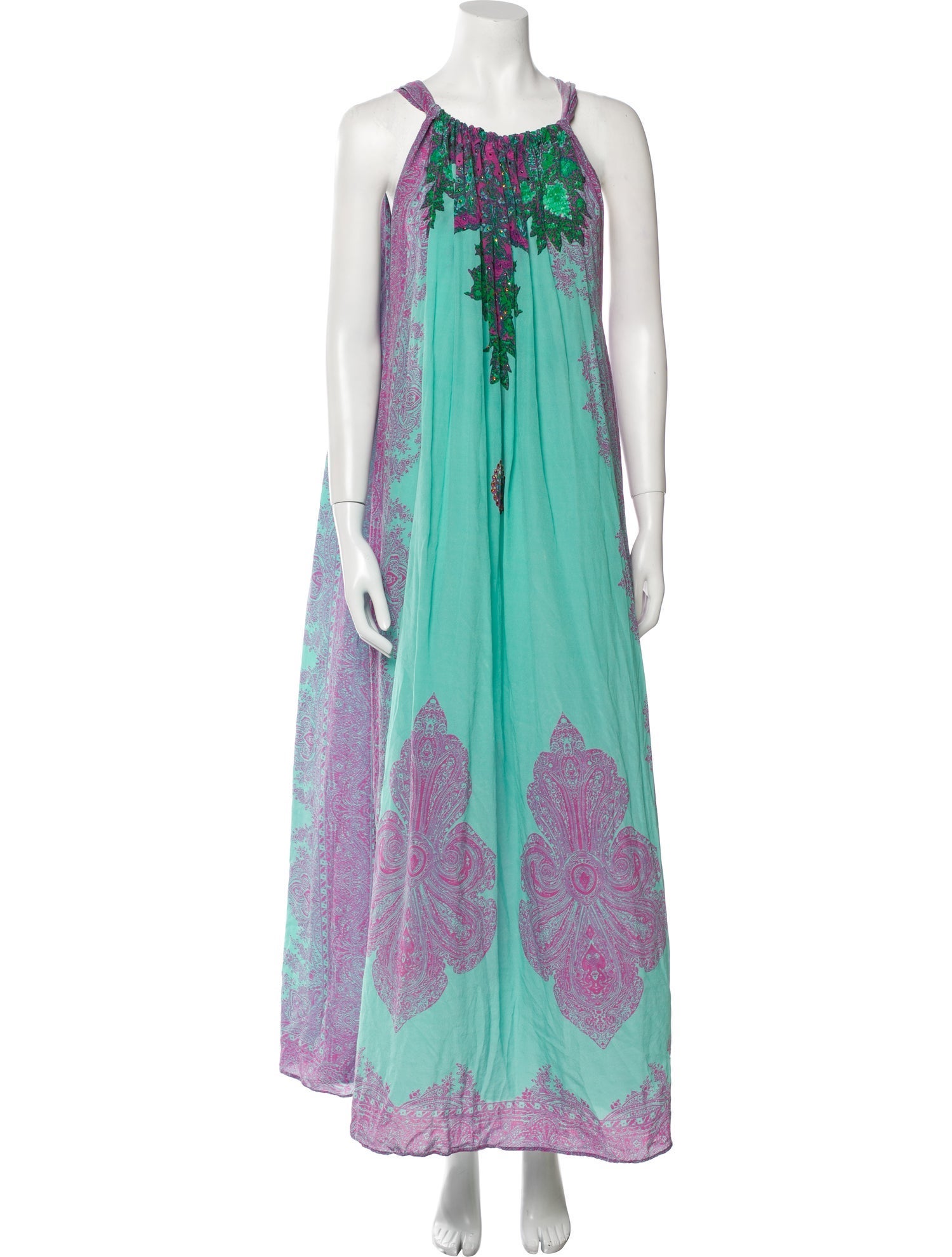 Camilla Silk Long Dress