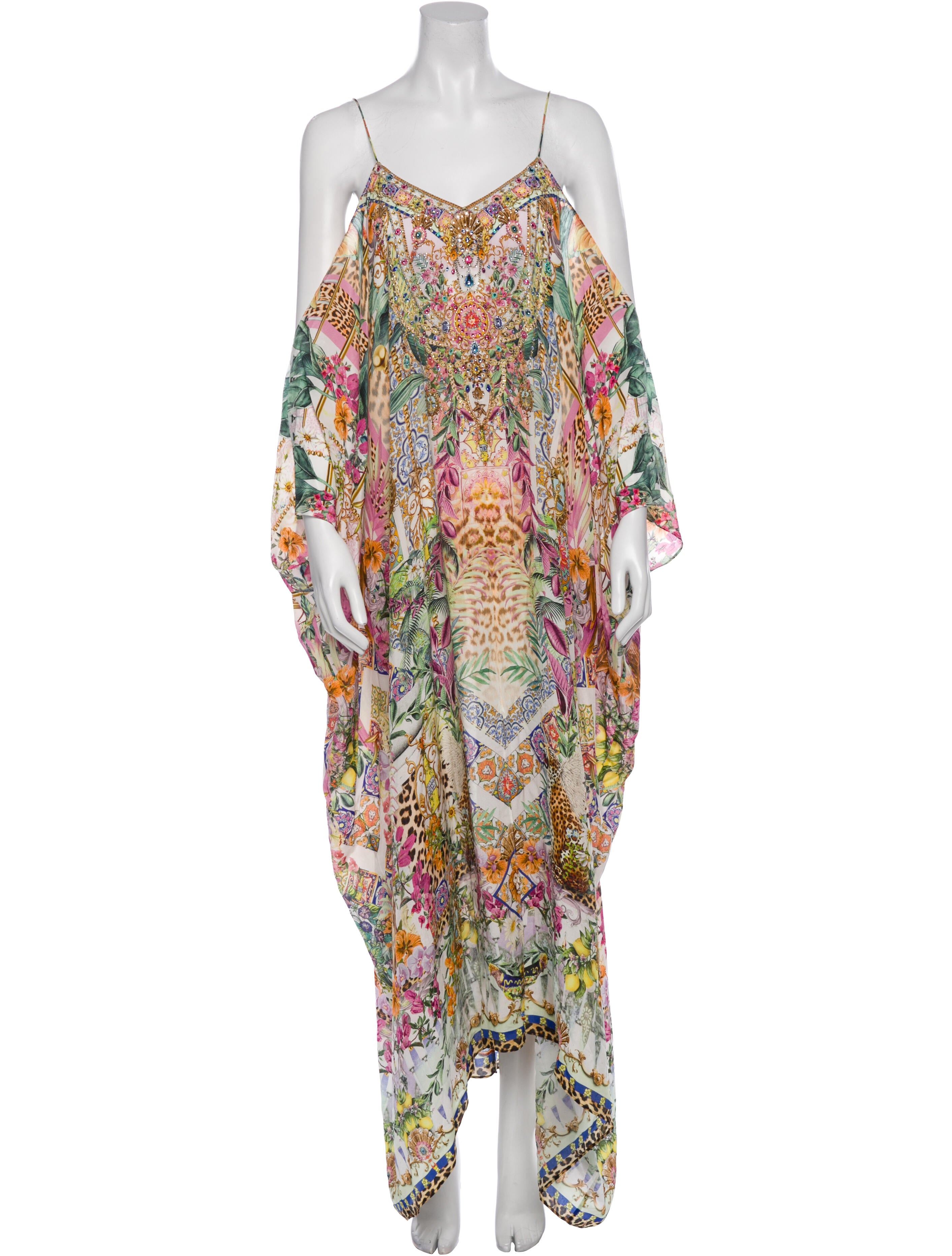 Camilla Silk Long Dress w/ Tags