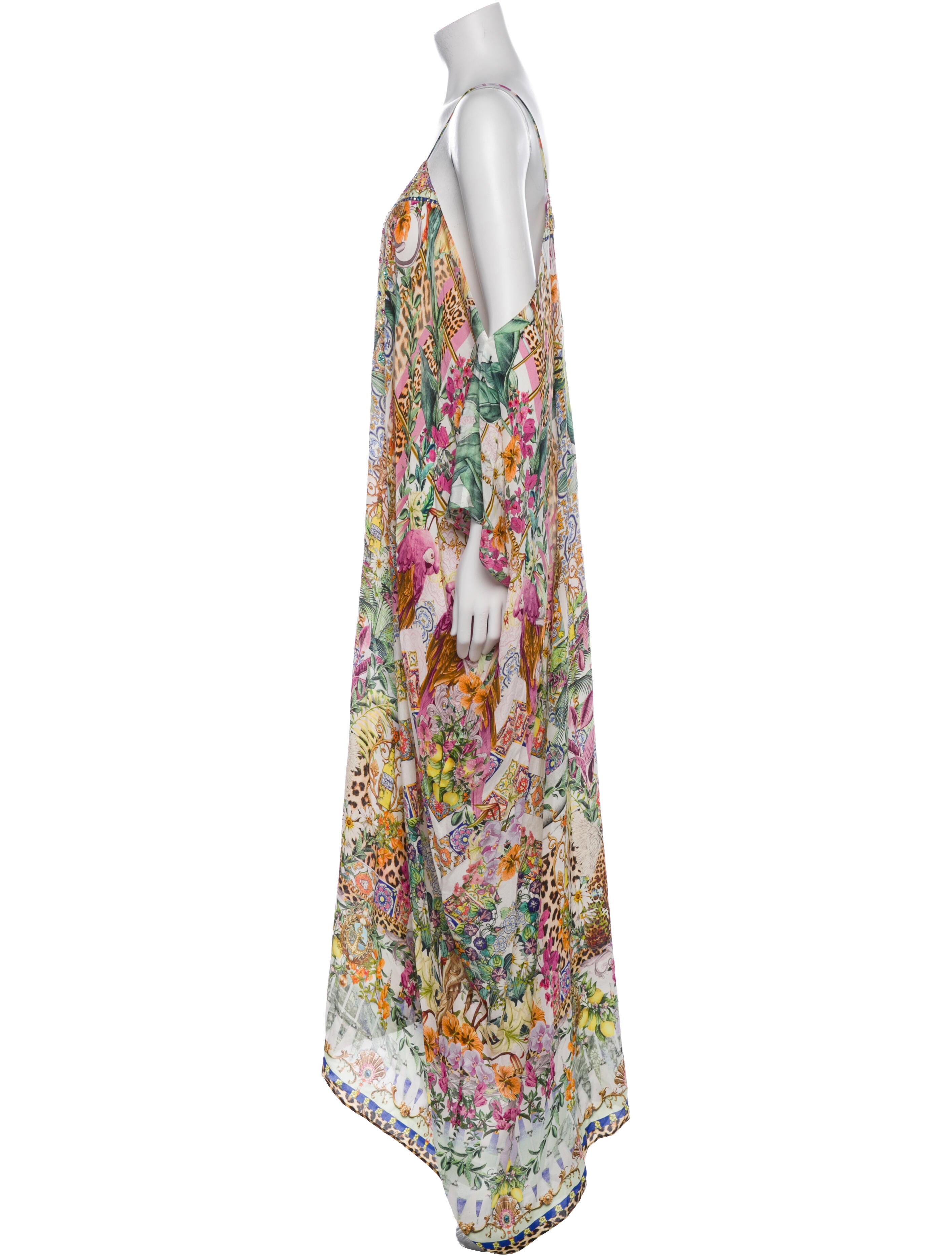 Camilla Silk Long Dress w/ Tags