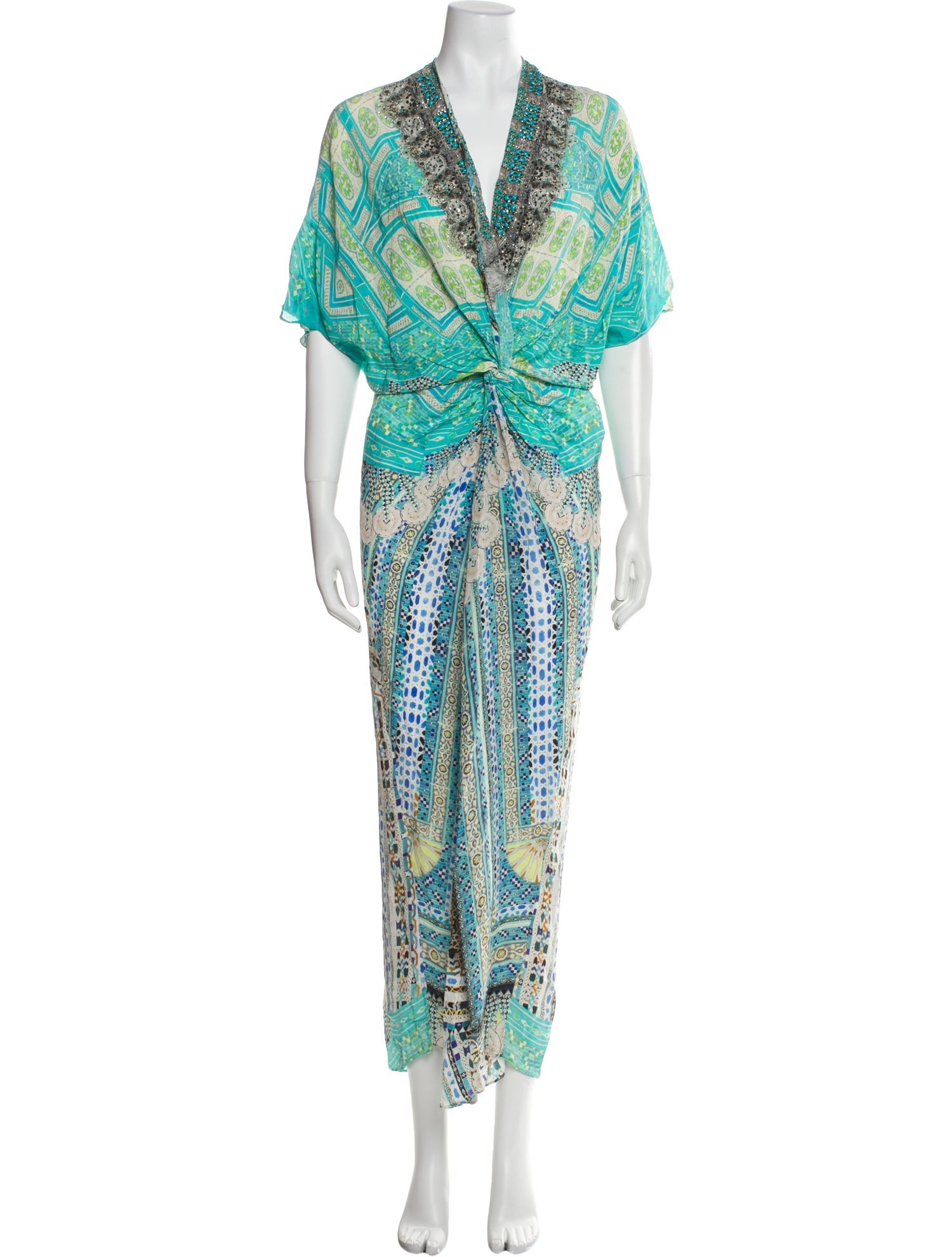 Camilla Silk Long Dress