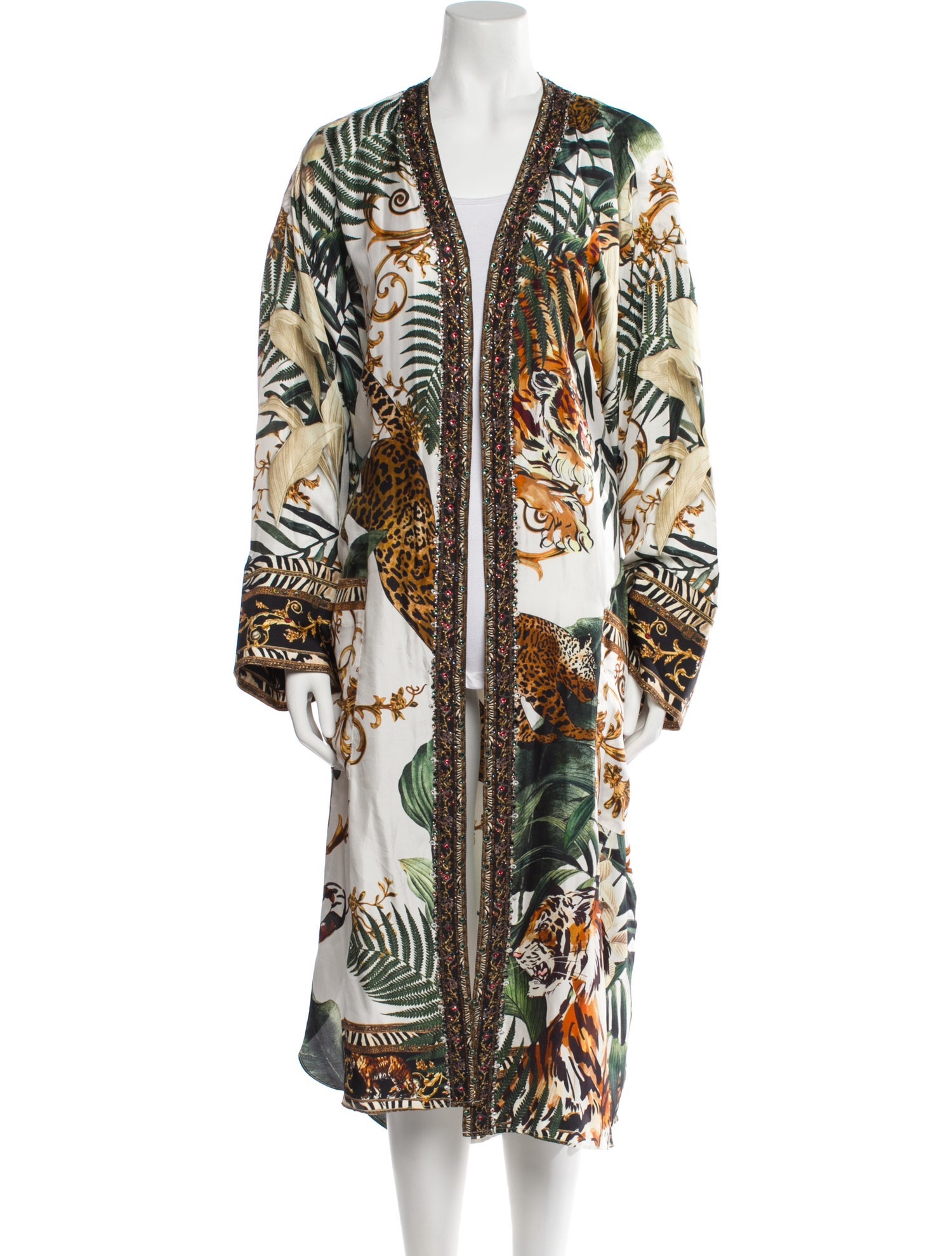 Camilla Silk Printed Jacket