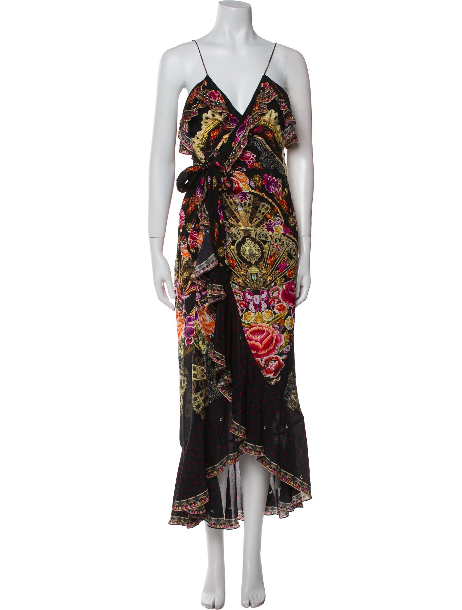 Camilla Silk Long Dress