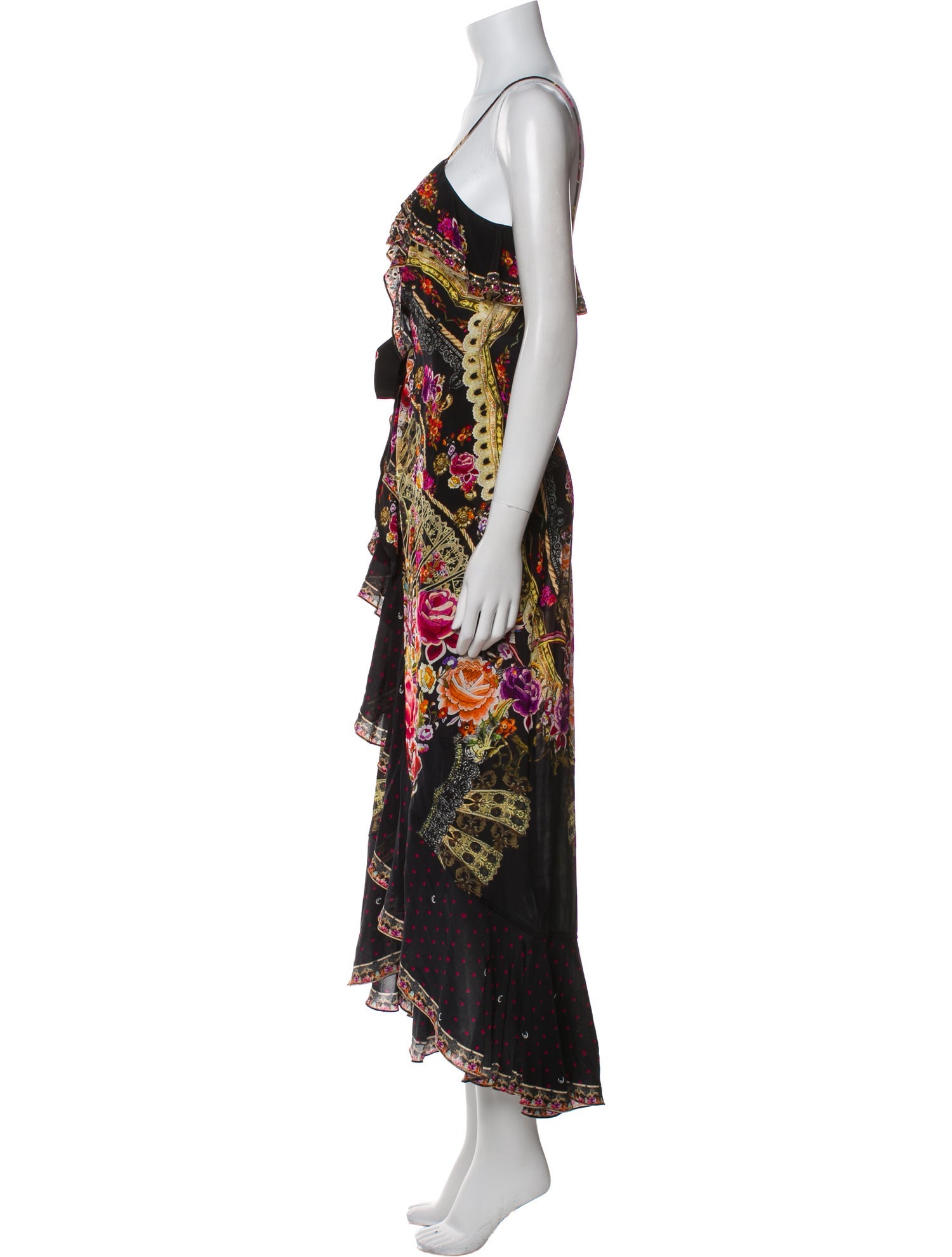 Camilla Silk Long Dress