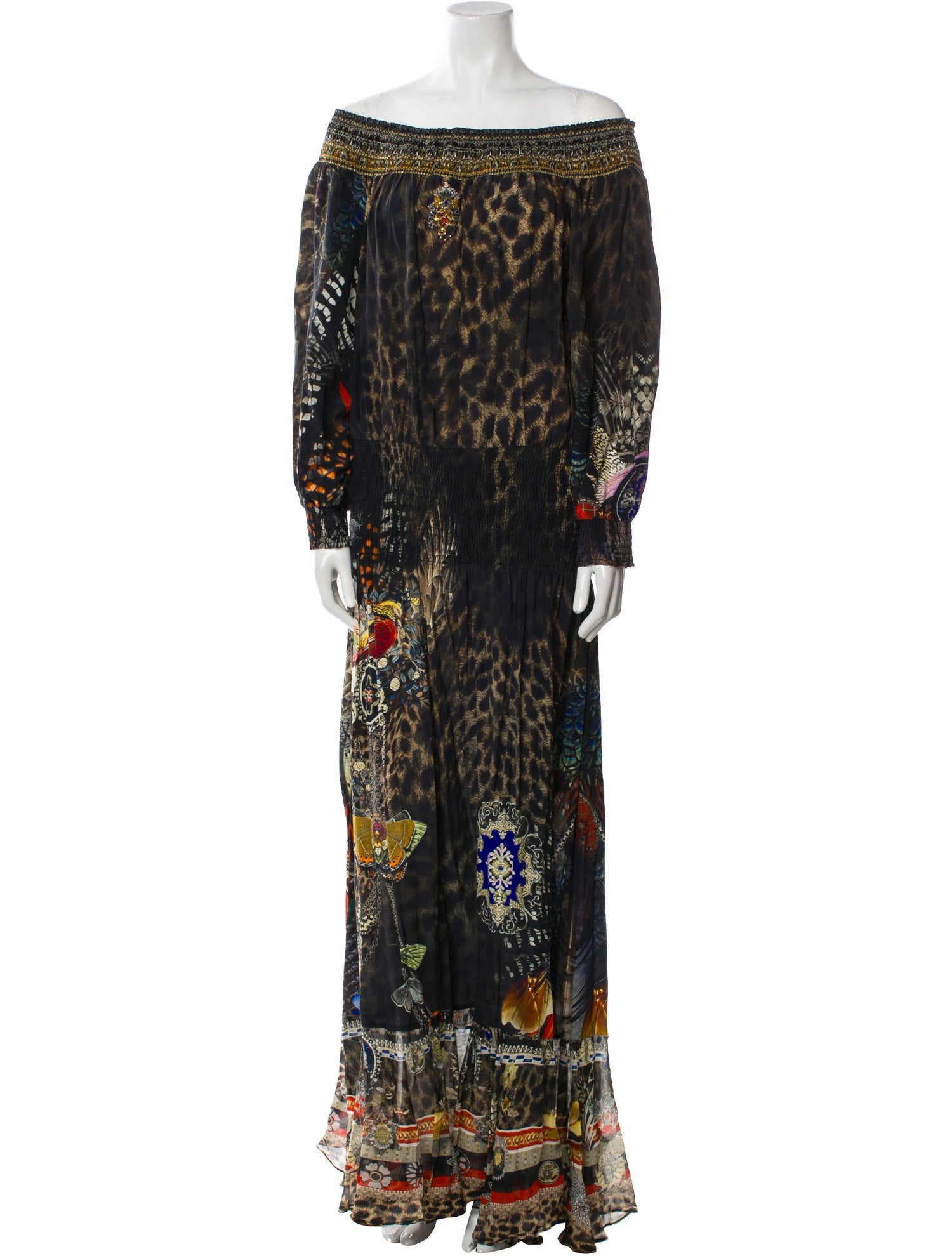 Camilla Silk Long Dress