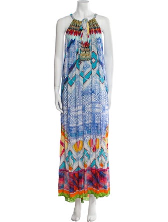 Camilla Silk Long Dress