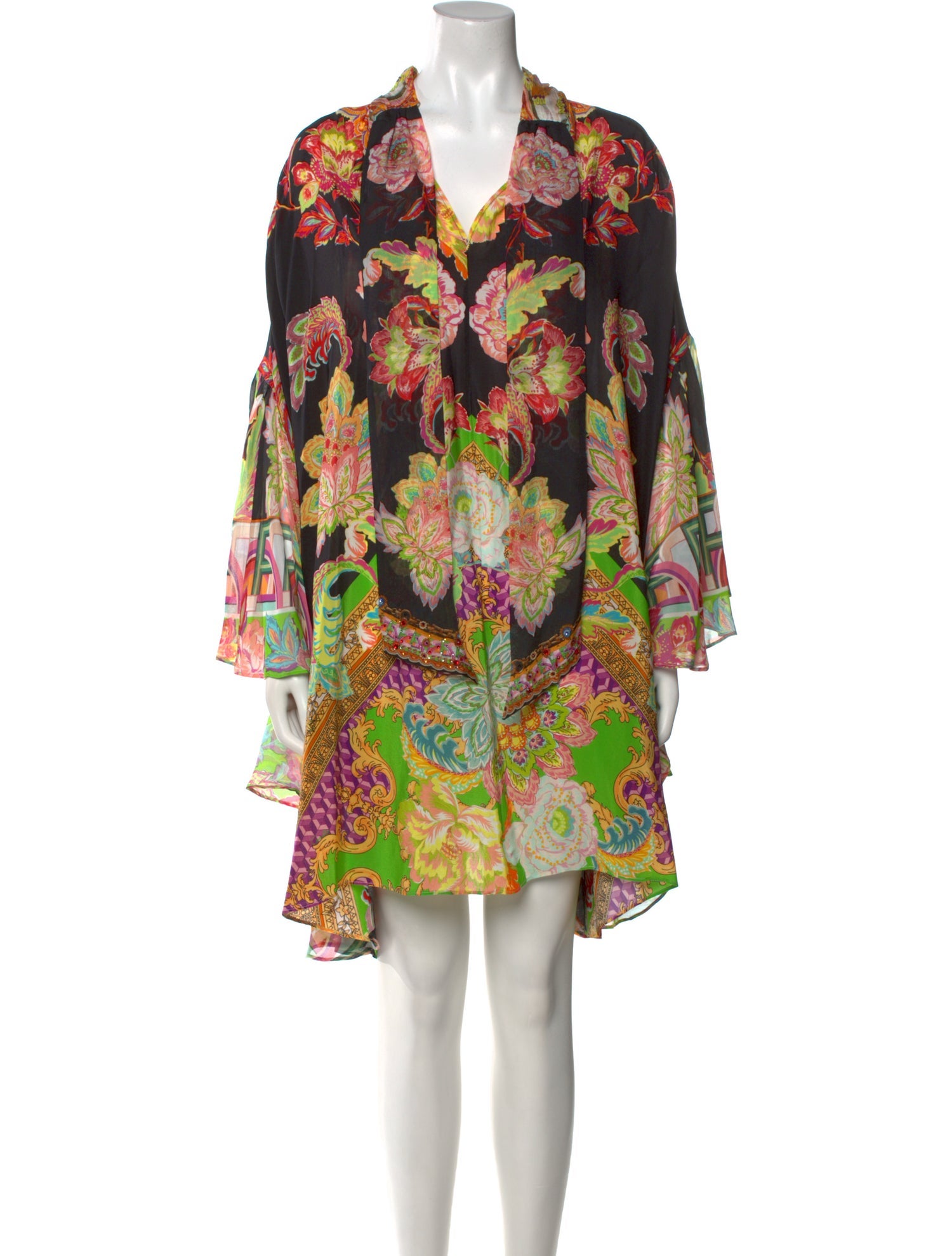 Camilla Silk Midi Length Dress