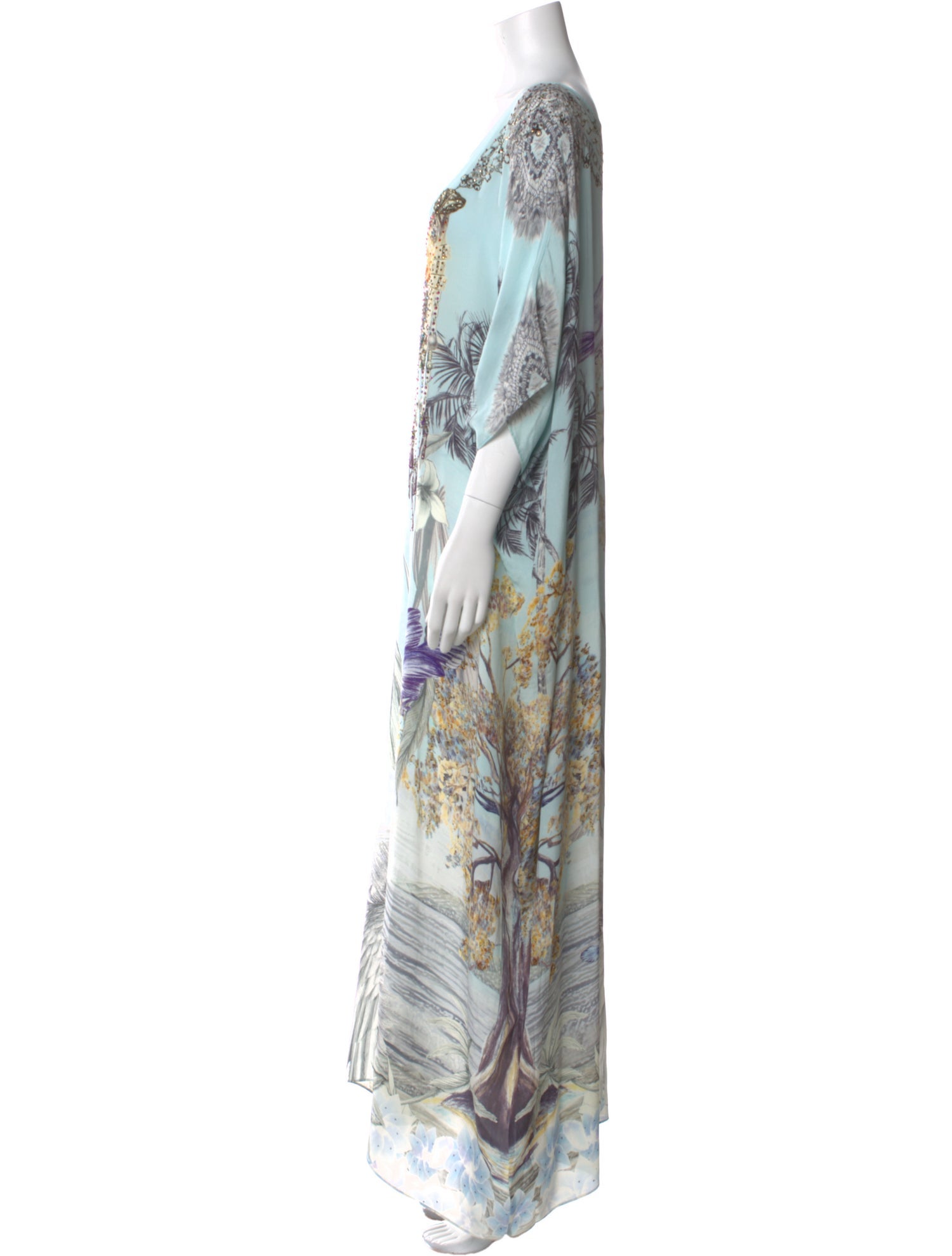 Camilla Silk Long Dress