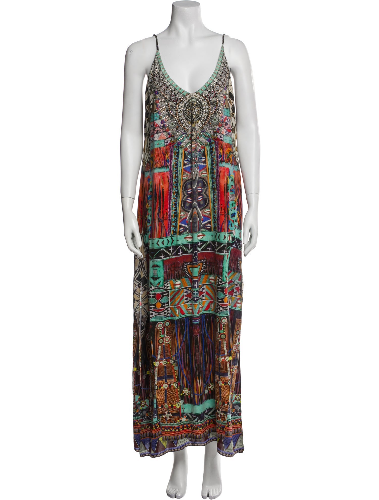 Camilla Printed Long Dress