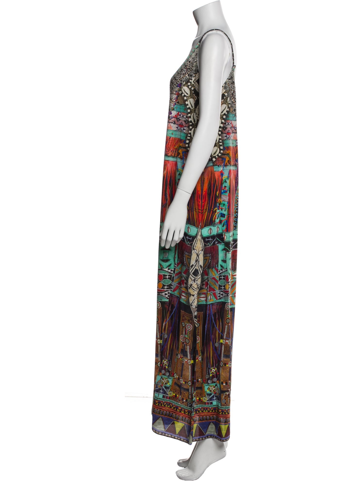 Camilla Printed Long Dress