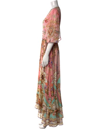 Camilla Silk Long Dress