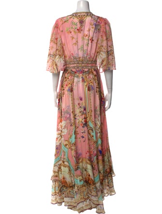 Camilla Silk Long Dress