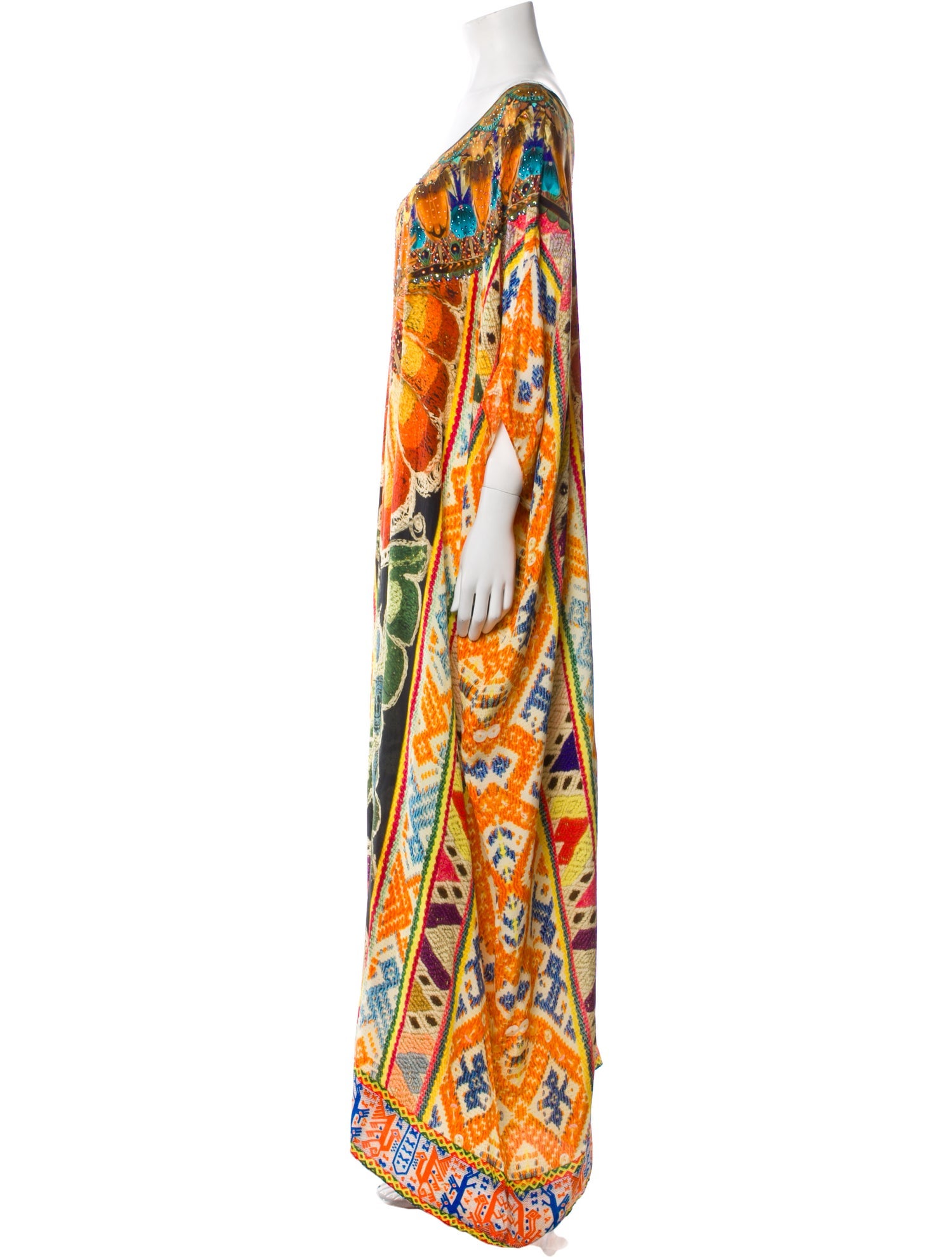 Camilla Silk Long Dress