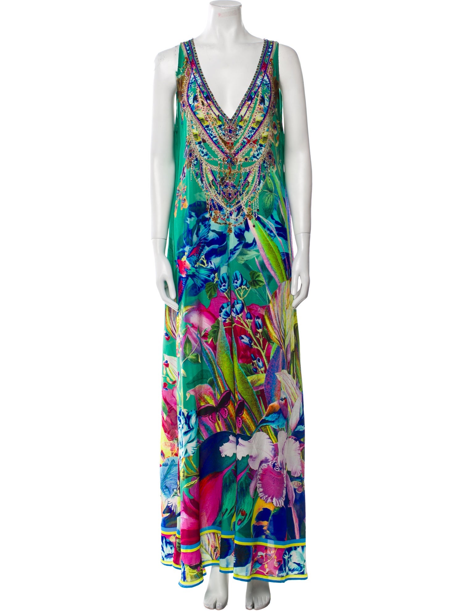 Camilla Silk Printed Jumpsuit