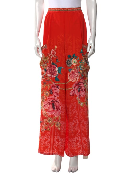 Camilla Silk Wide Leg Pants