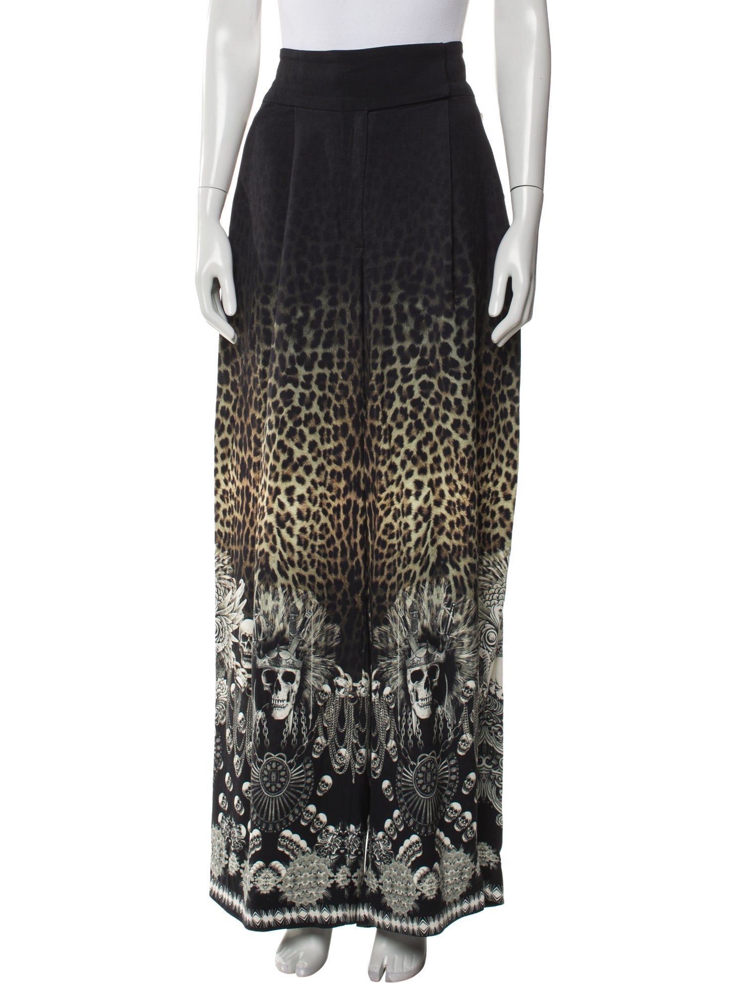 Camilla Animal Print Wide Leg Pants