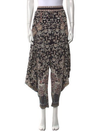 Camilla Floral Print Skinny Leg Pants