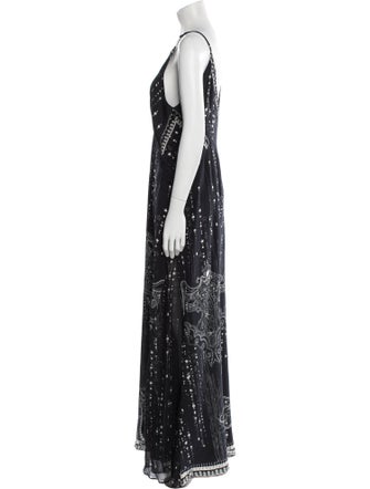 Camilla Silk Paisley Print Jumpsuit