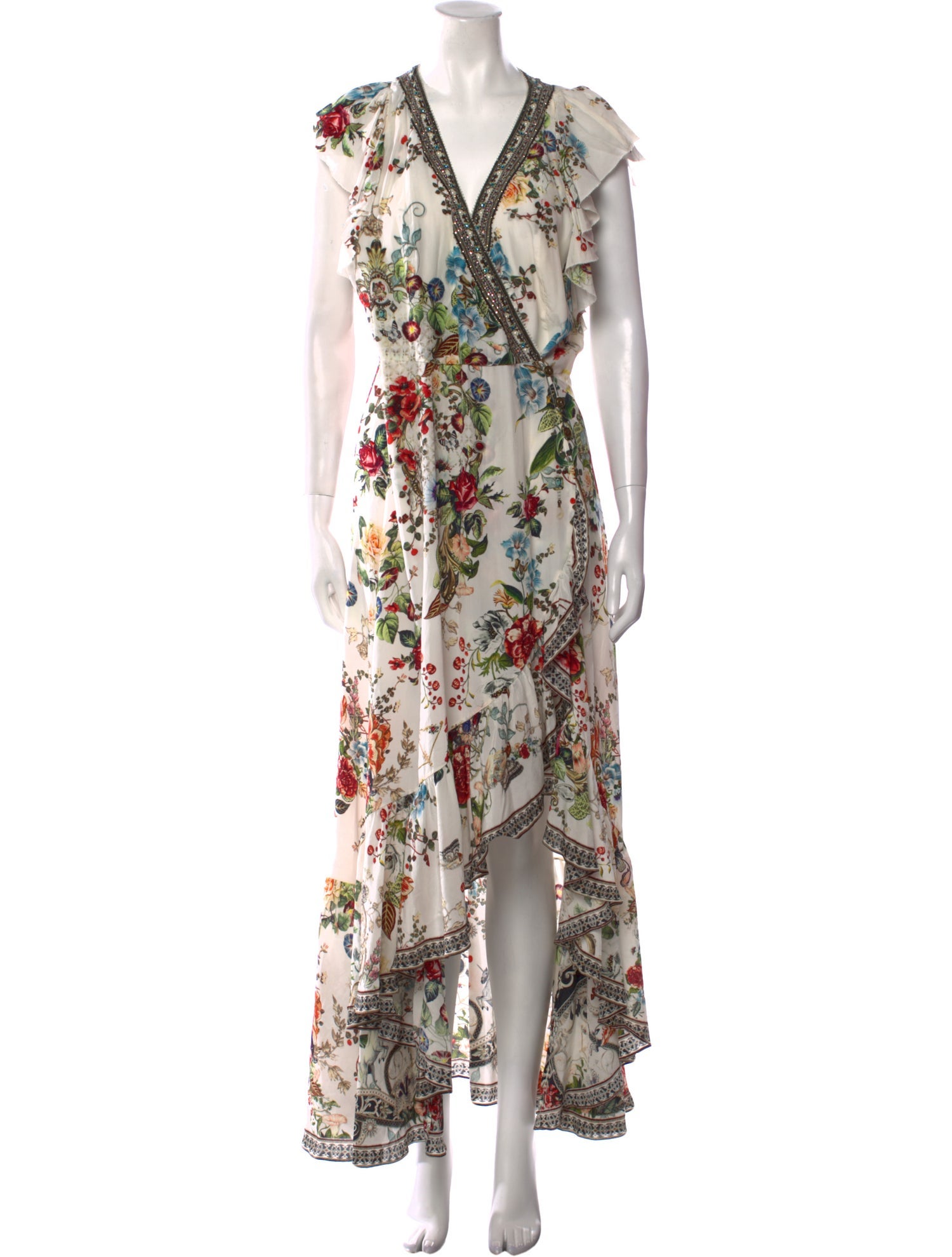 Camilla Floral Print Long Dress