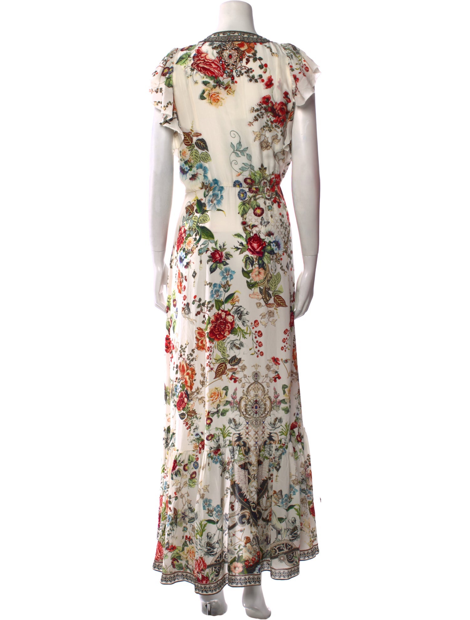 Camilla Floral Print Long Dress