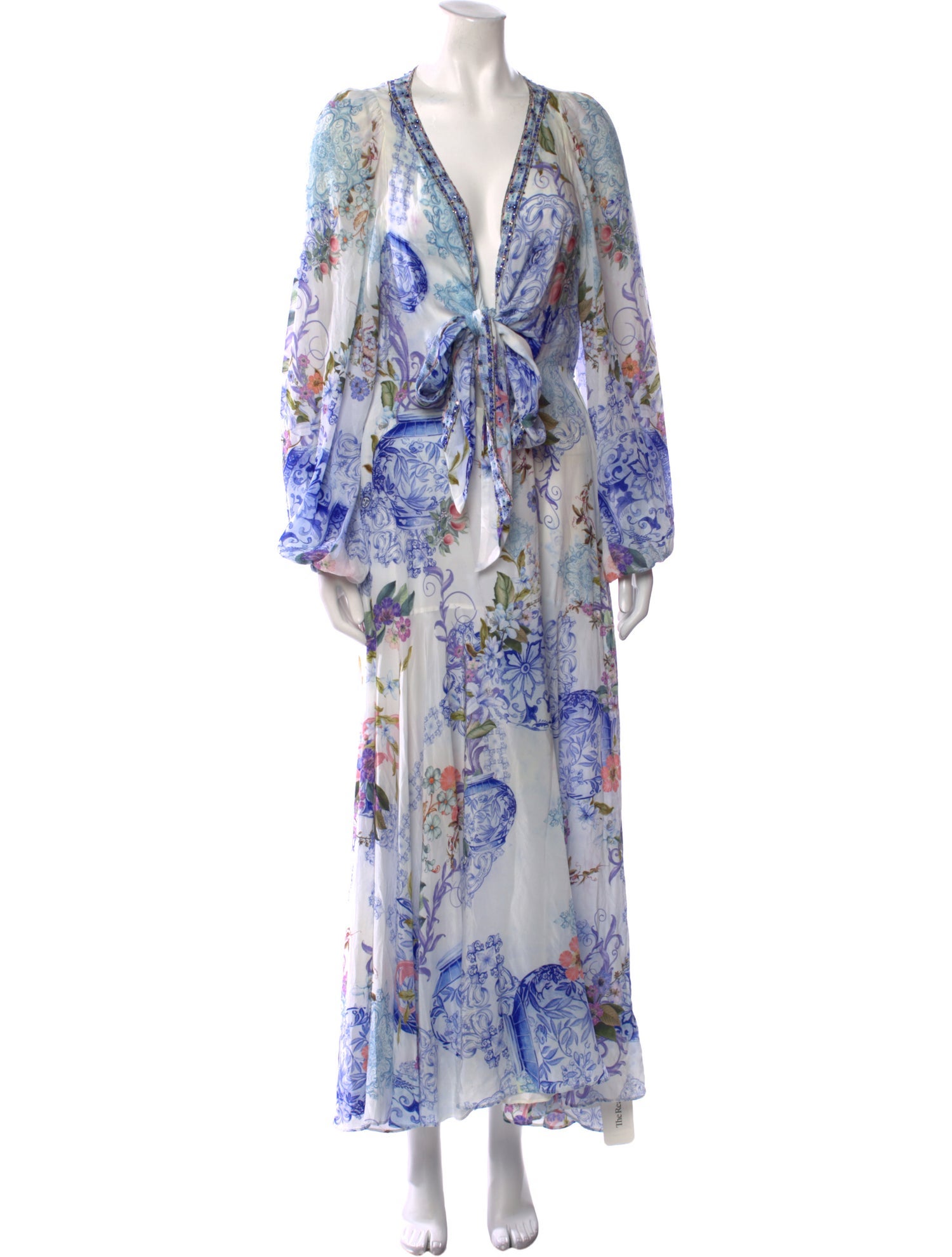 Camilla Silk Long Dress