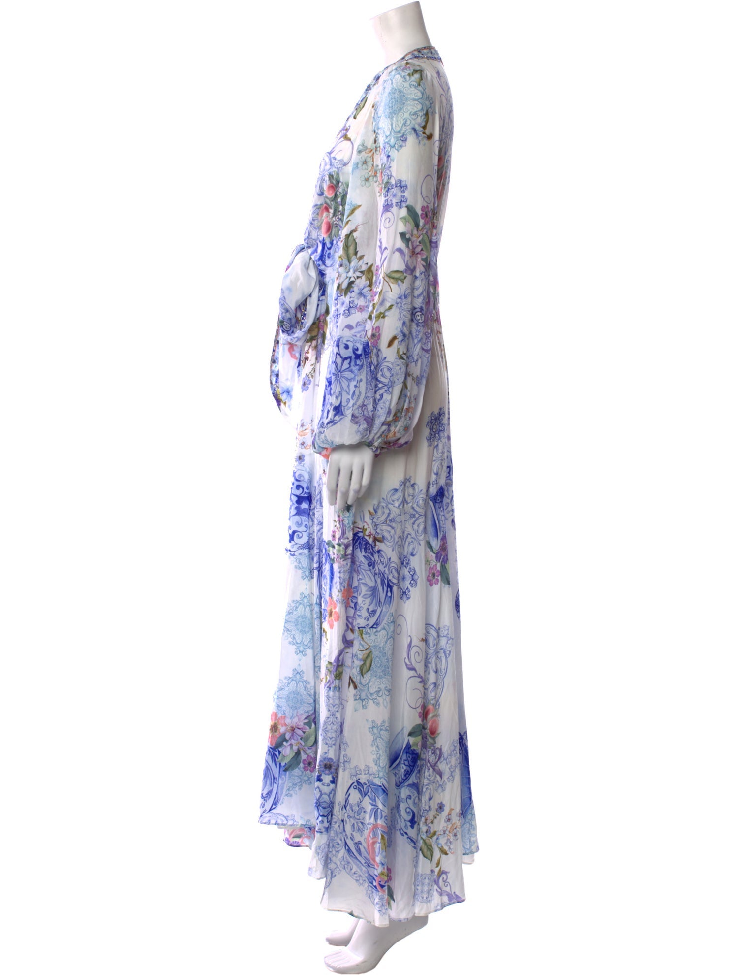 Camilla Silk Long Dress