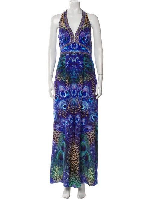 Camilla Silk Printed Jumpsuit