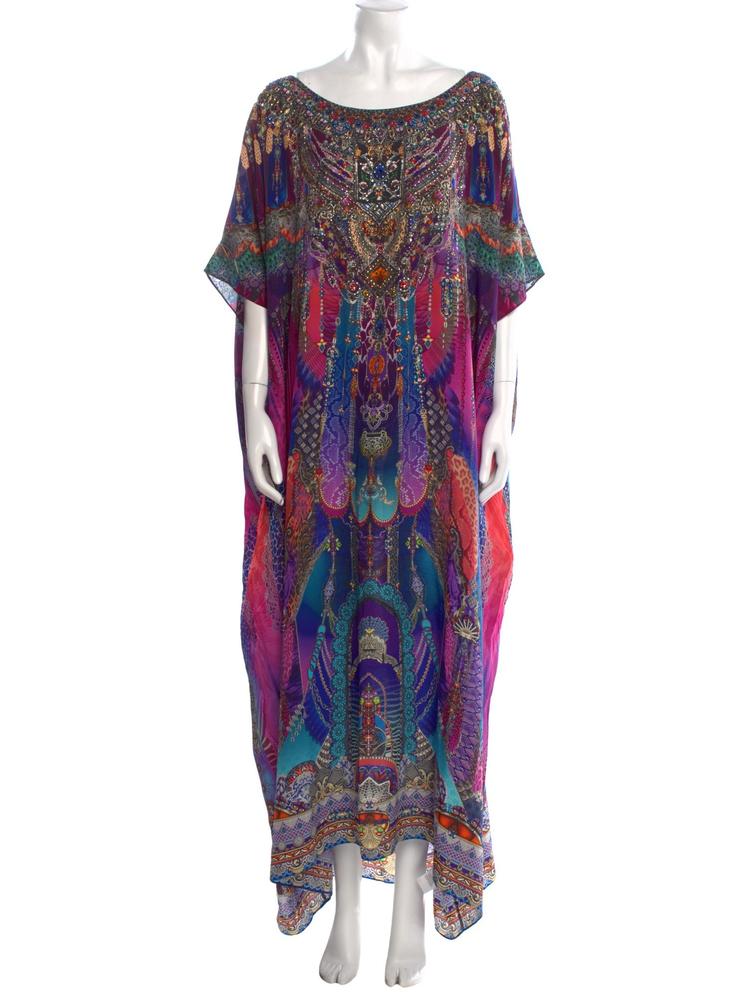 Camilla Silk Long Dress