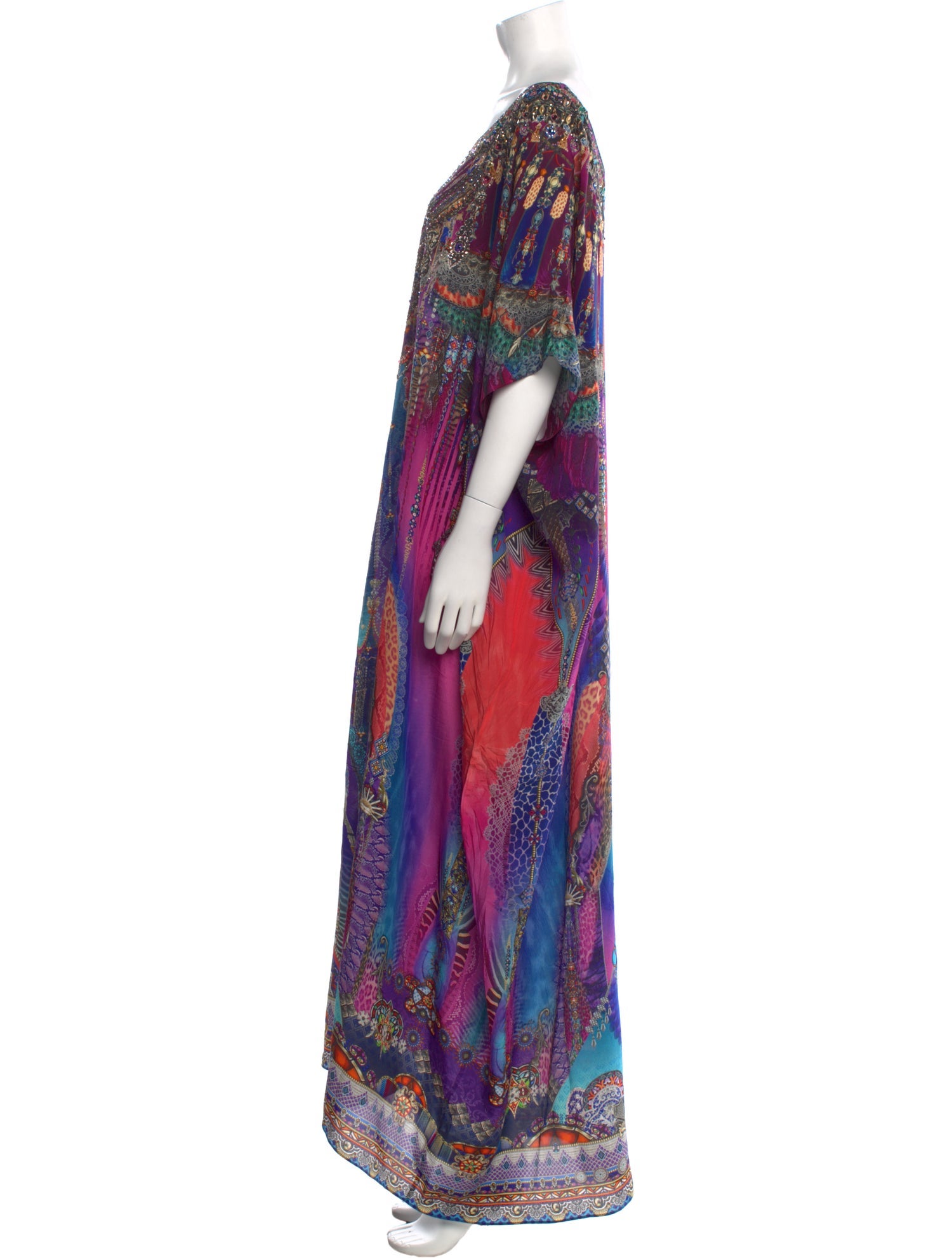 Camilla Silk Long Dress