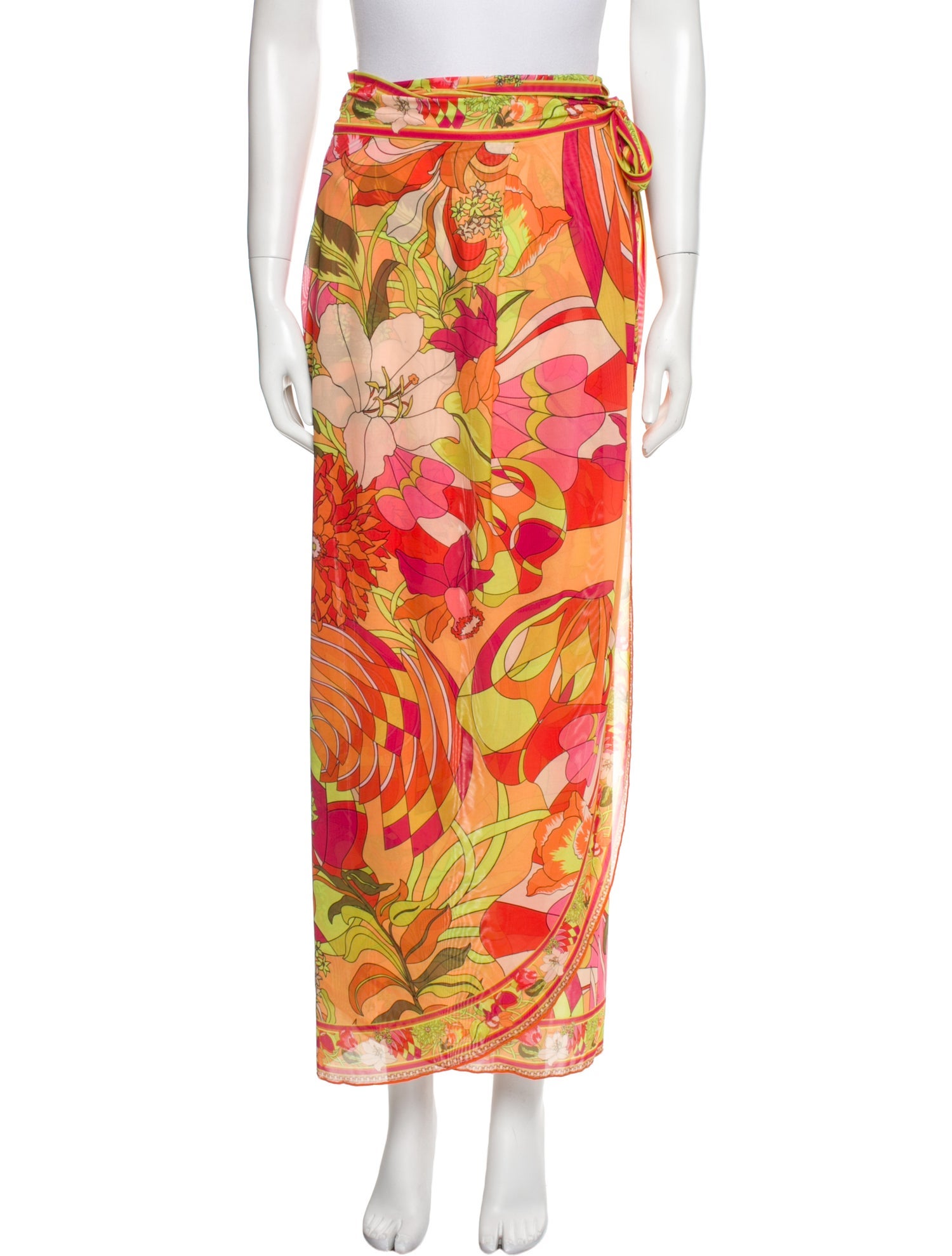 Camilla Printed Knee-Length Skirt w/ Tags