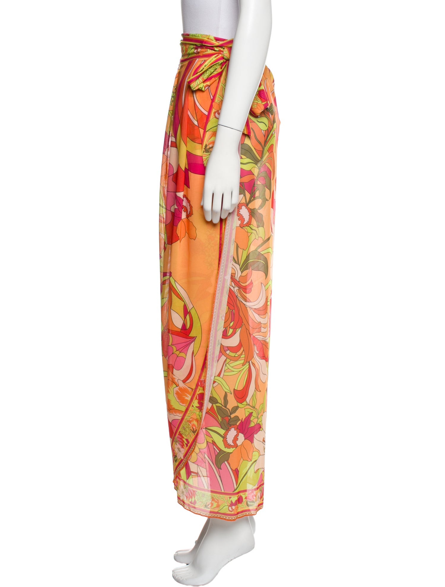 Camilla Printed Knee-Length Skirt w/ Tags