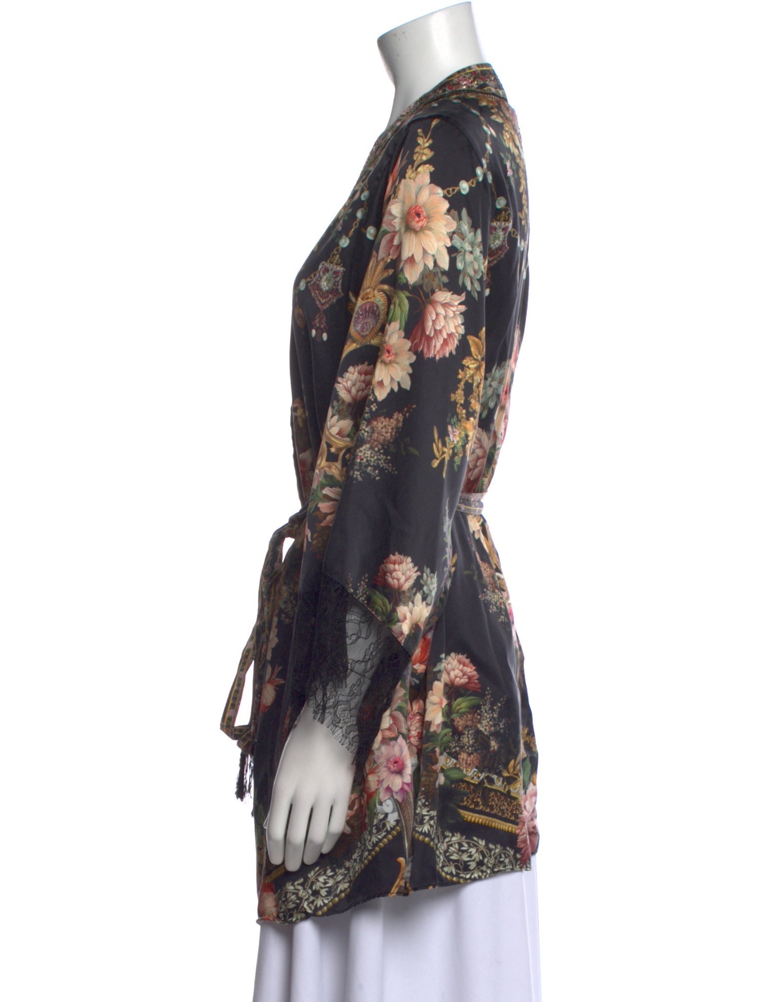 Camilla Silk Floral Print Tunic