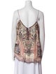 Camilla Silk Printed Top
