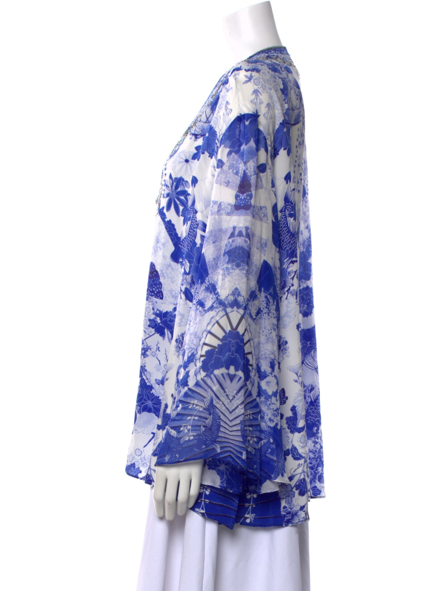 Camilla Silk Printed Tunic
