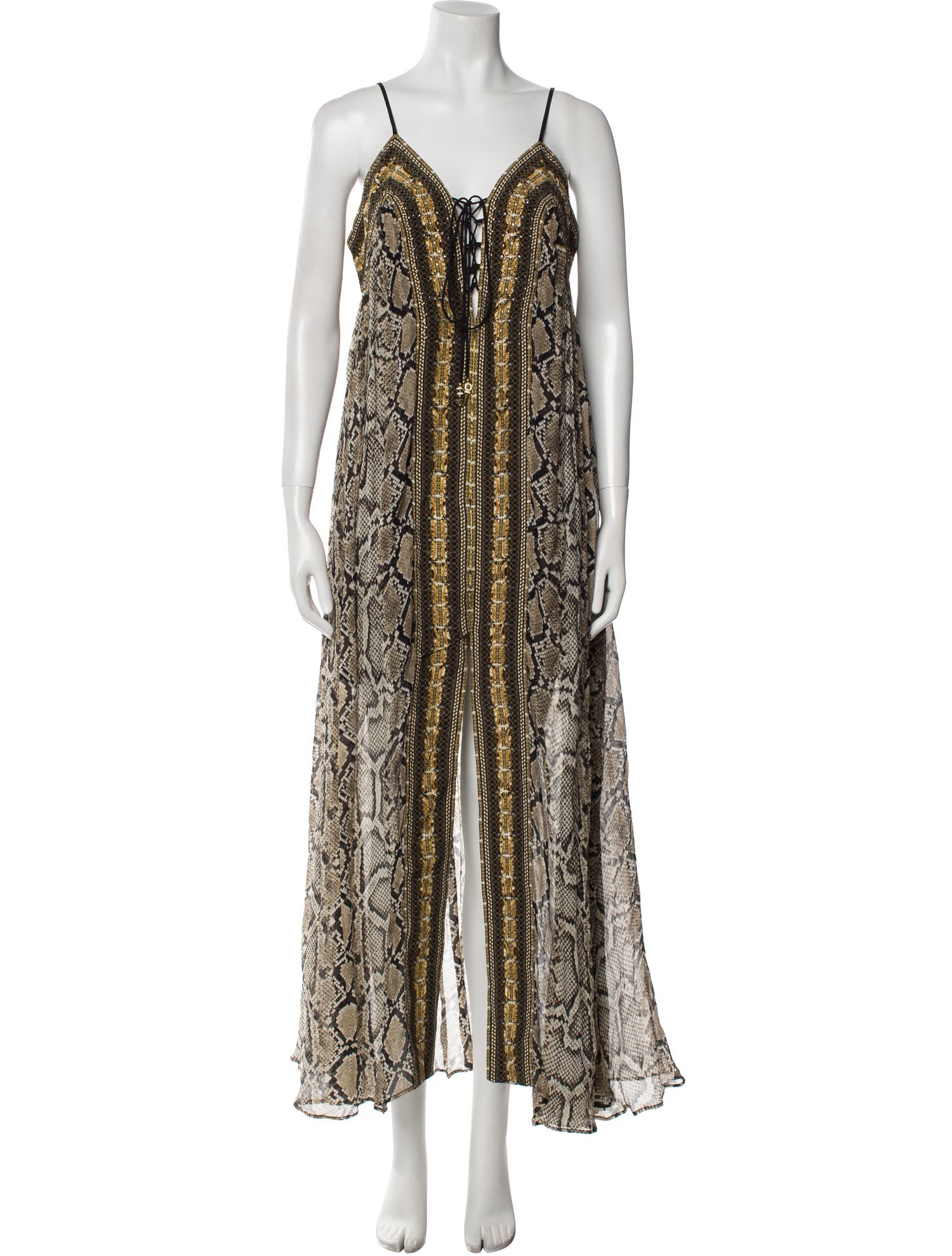 Camilla Silk Long Dress