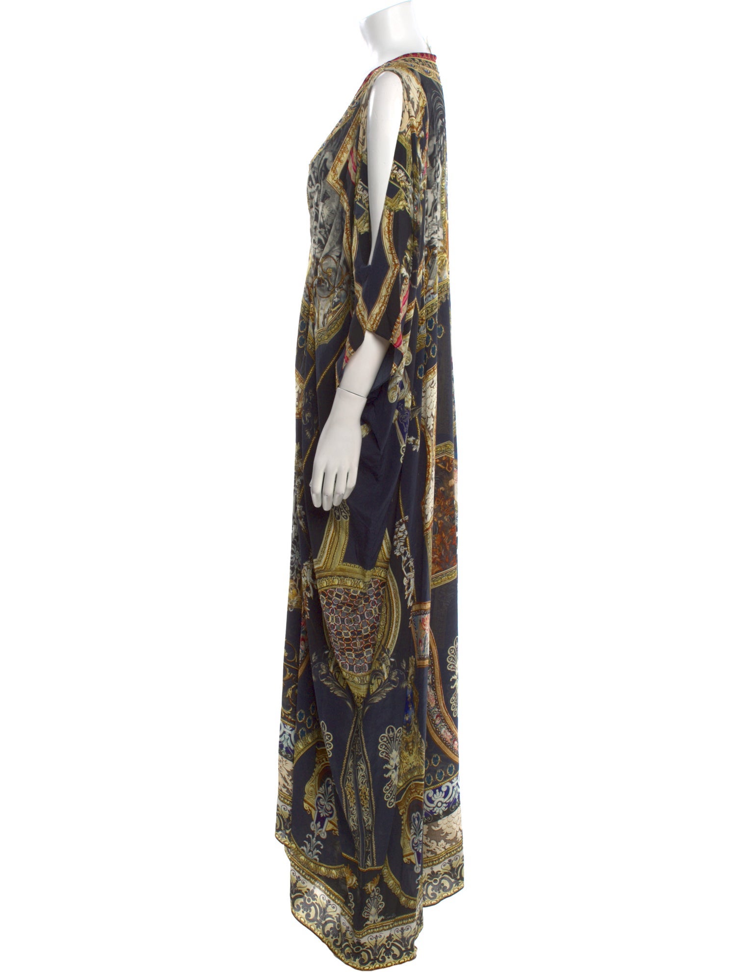 Camilla Silk Long Dress